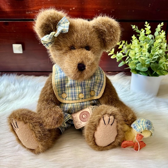 Boyds Bears Macy Sunbeary Plush Bear With Duckie Outfit Best Dressed - Picture 14 of 14